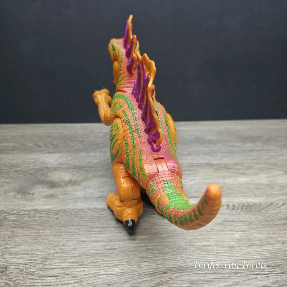 Mattel Imaginext Dinosaur- Ripper‎ Spinosaurus - Orange Green Chomping - Tested!